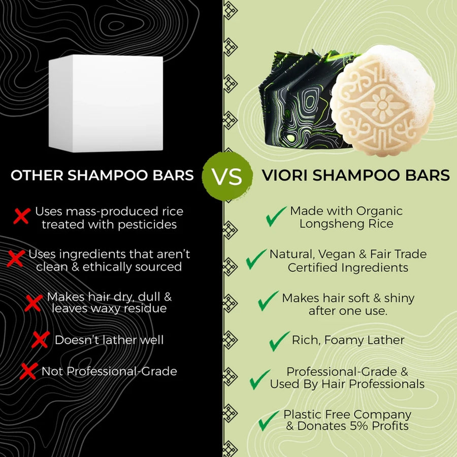 Hidden Waterfall™ Shampoo Bar for Growth | Sweet-Musk Scent - Viori