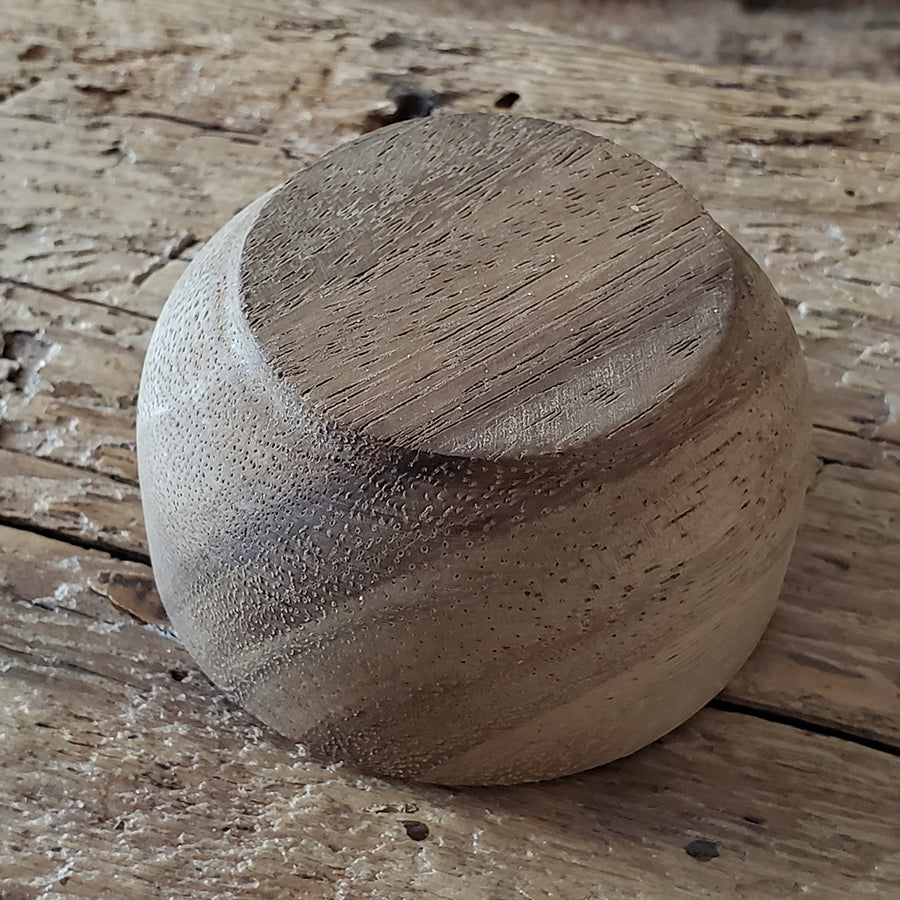 Tiny wooden trinket bowls