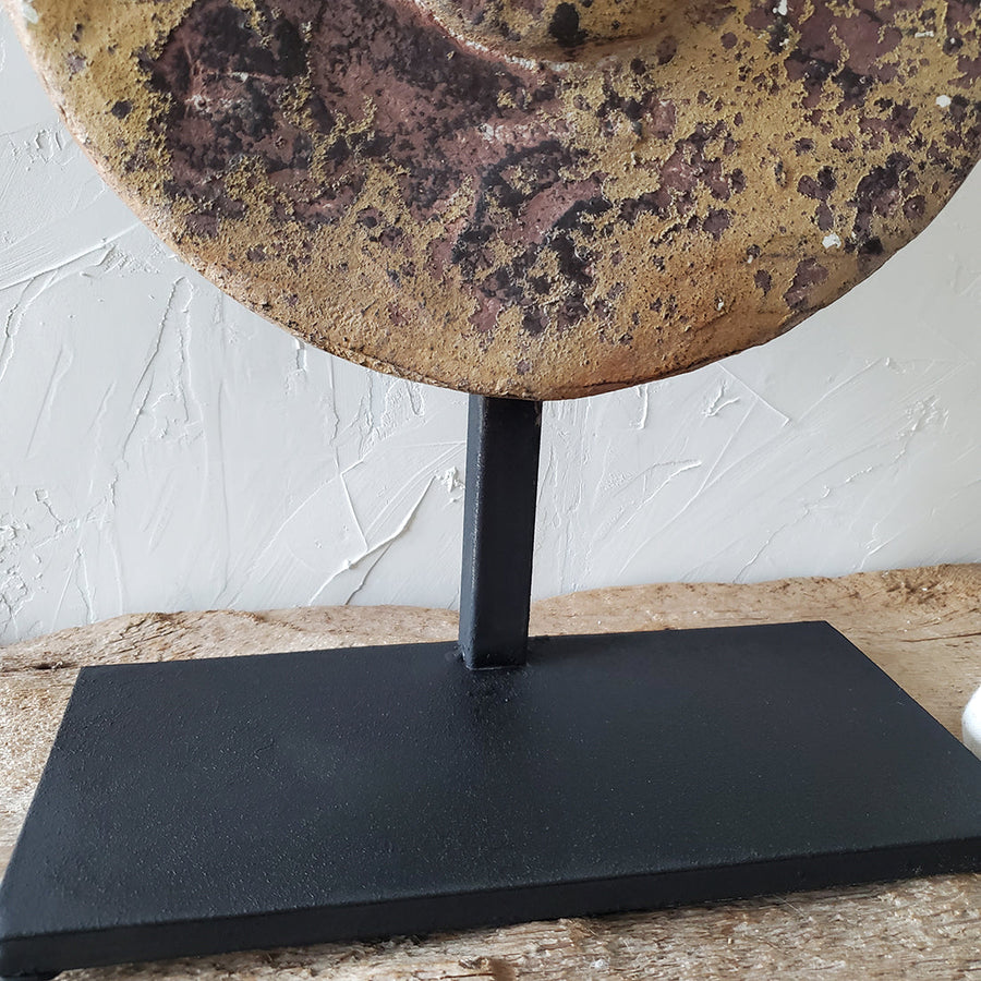 Decorative Tribal Stone on a stand