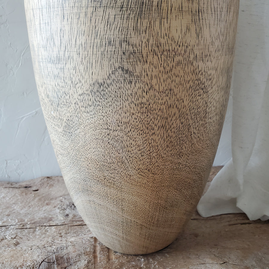 Wood Vase