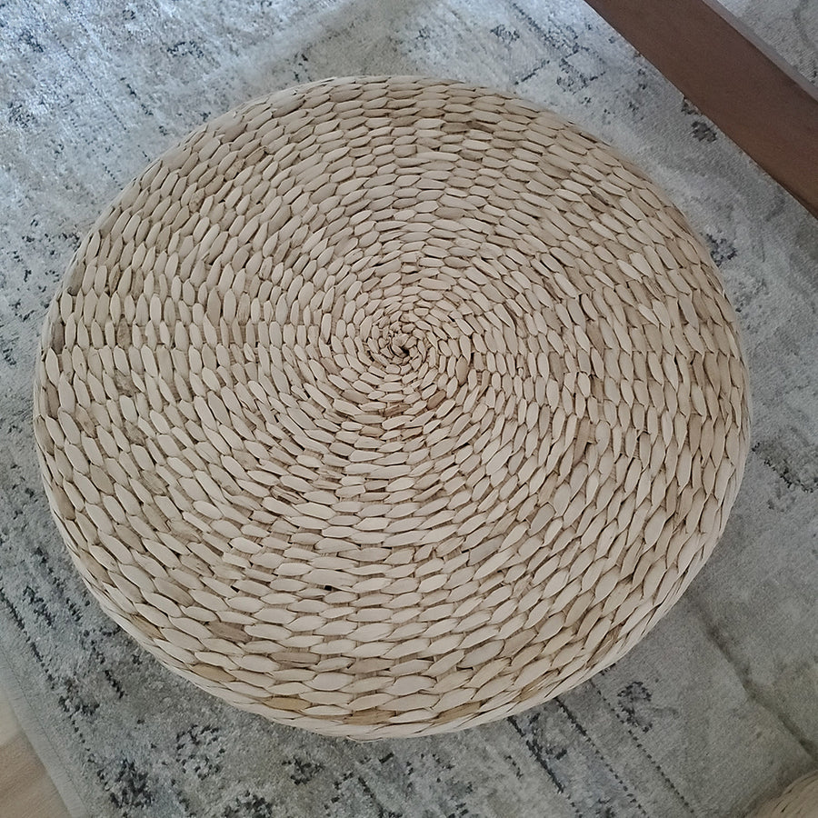 Japanese Style Straw Seat Cushion