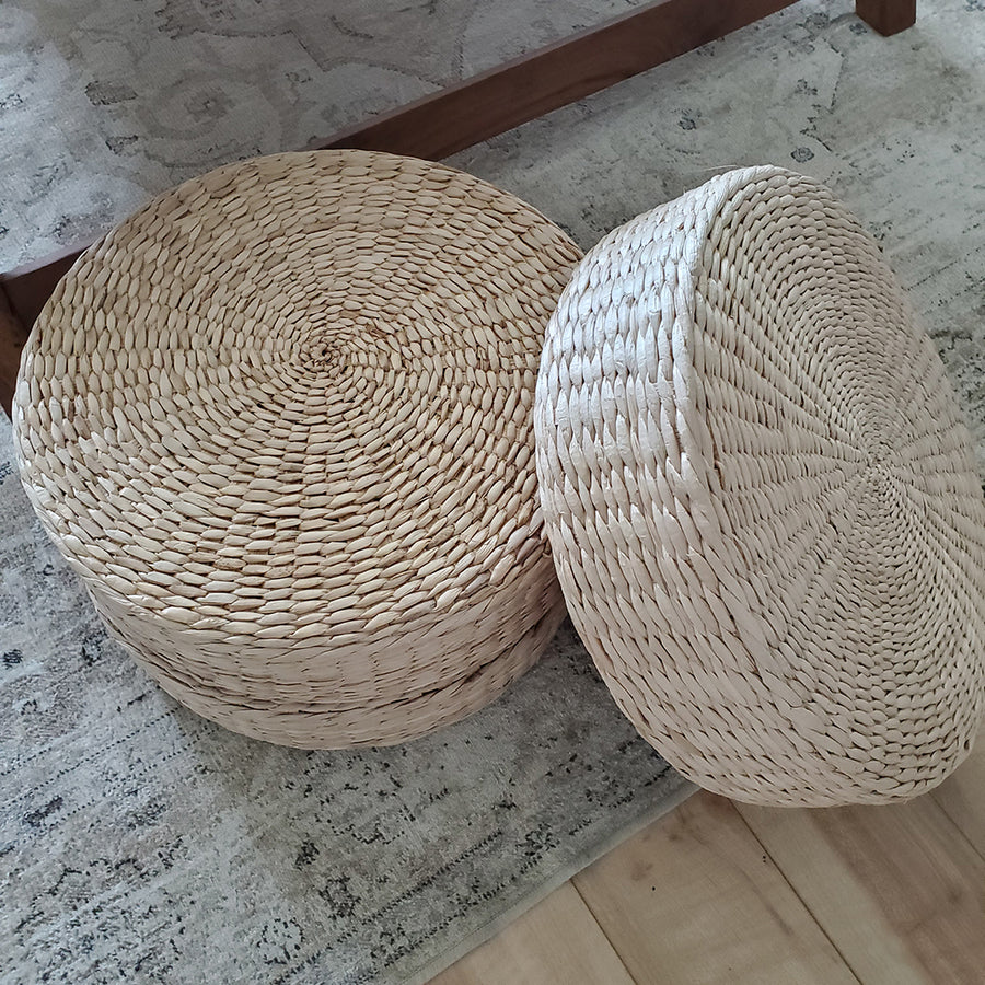 Japanese Style Straw Seat Cushion