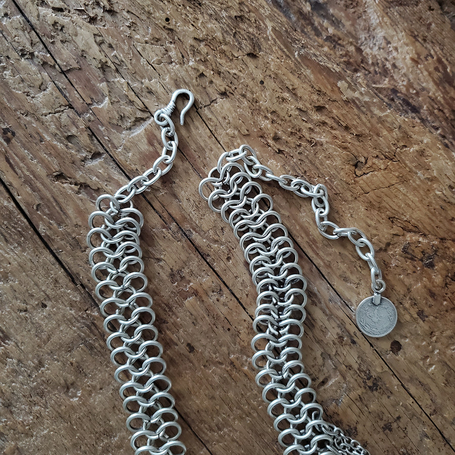 Silver Necklace No 1