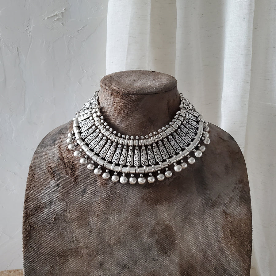 Silver Necklace No 7
