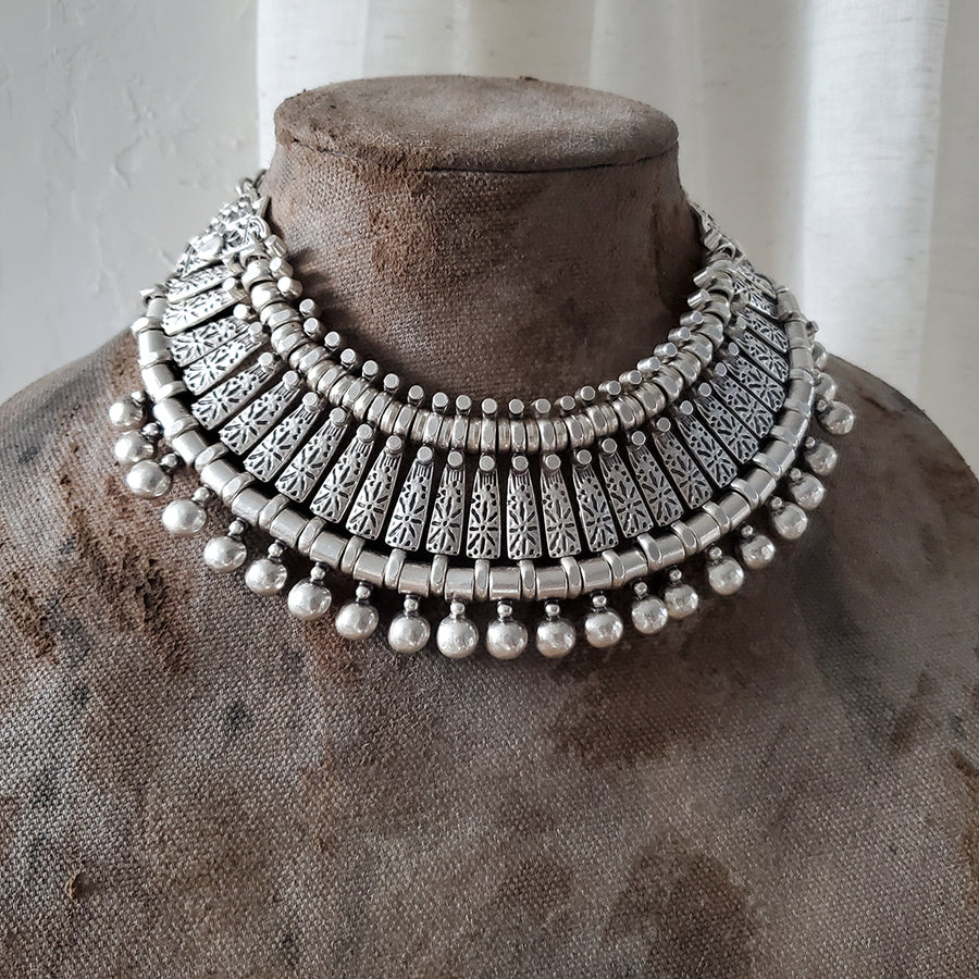 Silver Necklace No 7