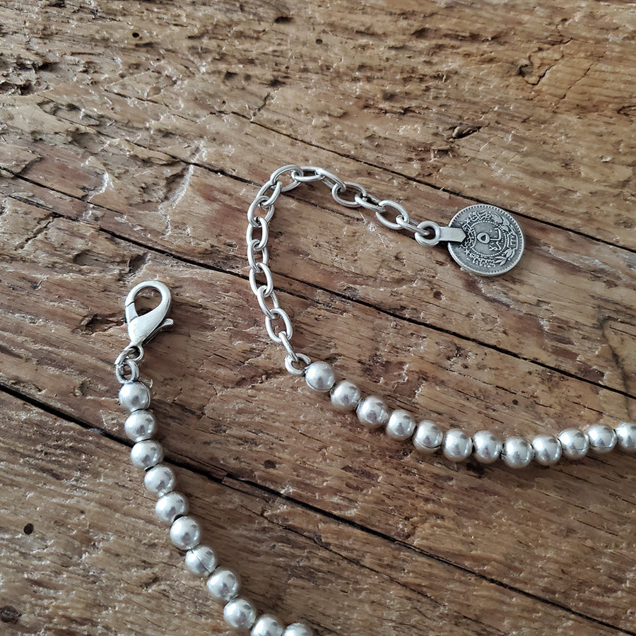 Silver Necklace No 11