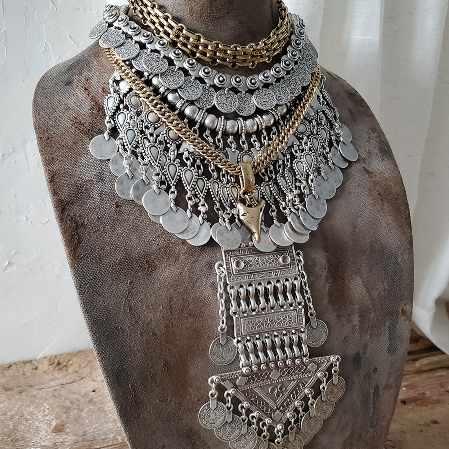 Silver Necklace No 12