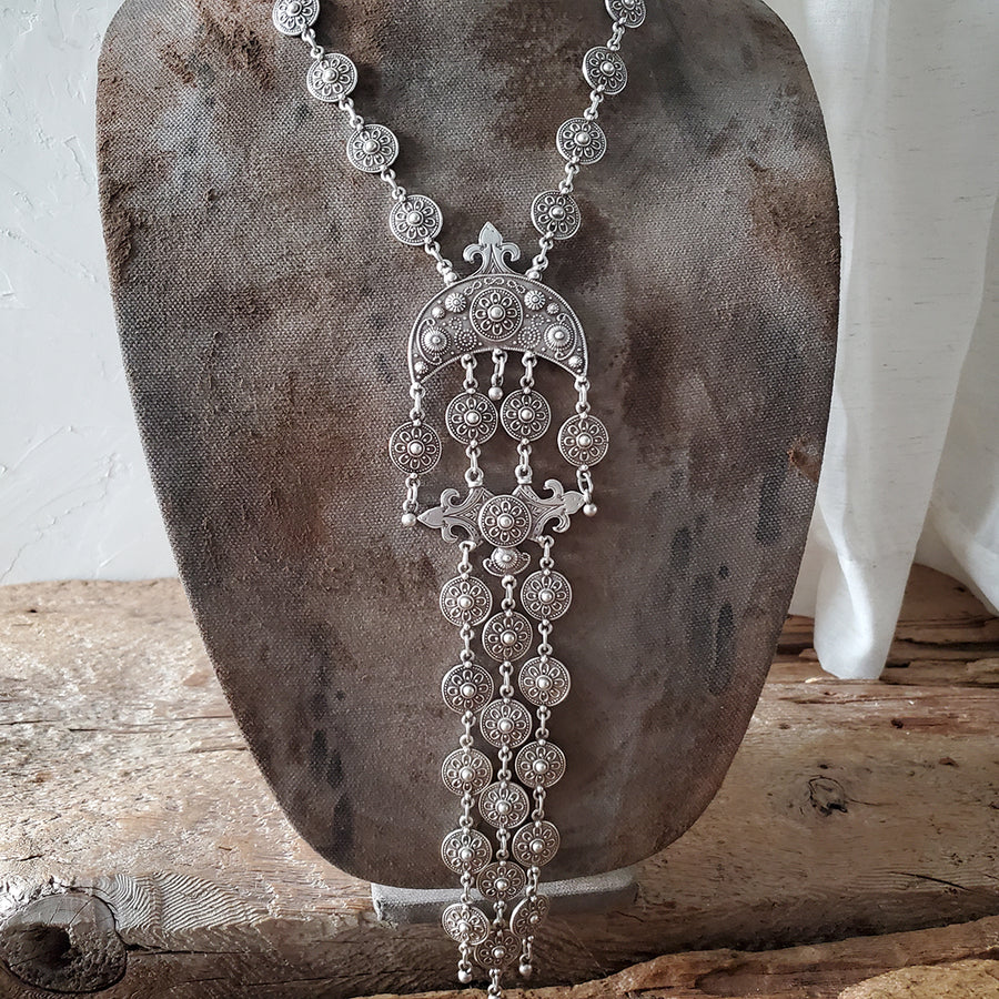 Silver Necklace No 13