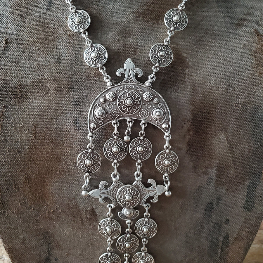 Silver Necklace No 13