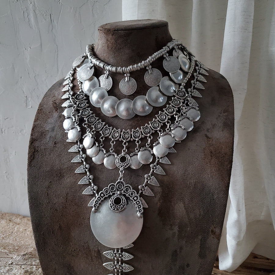 Silver Necklace No 14