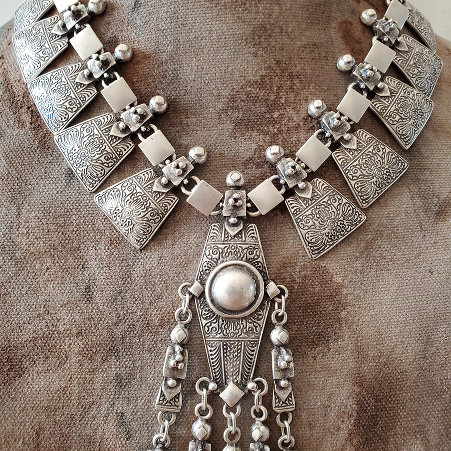 Silver Necklace No 18