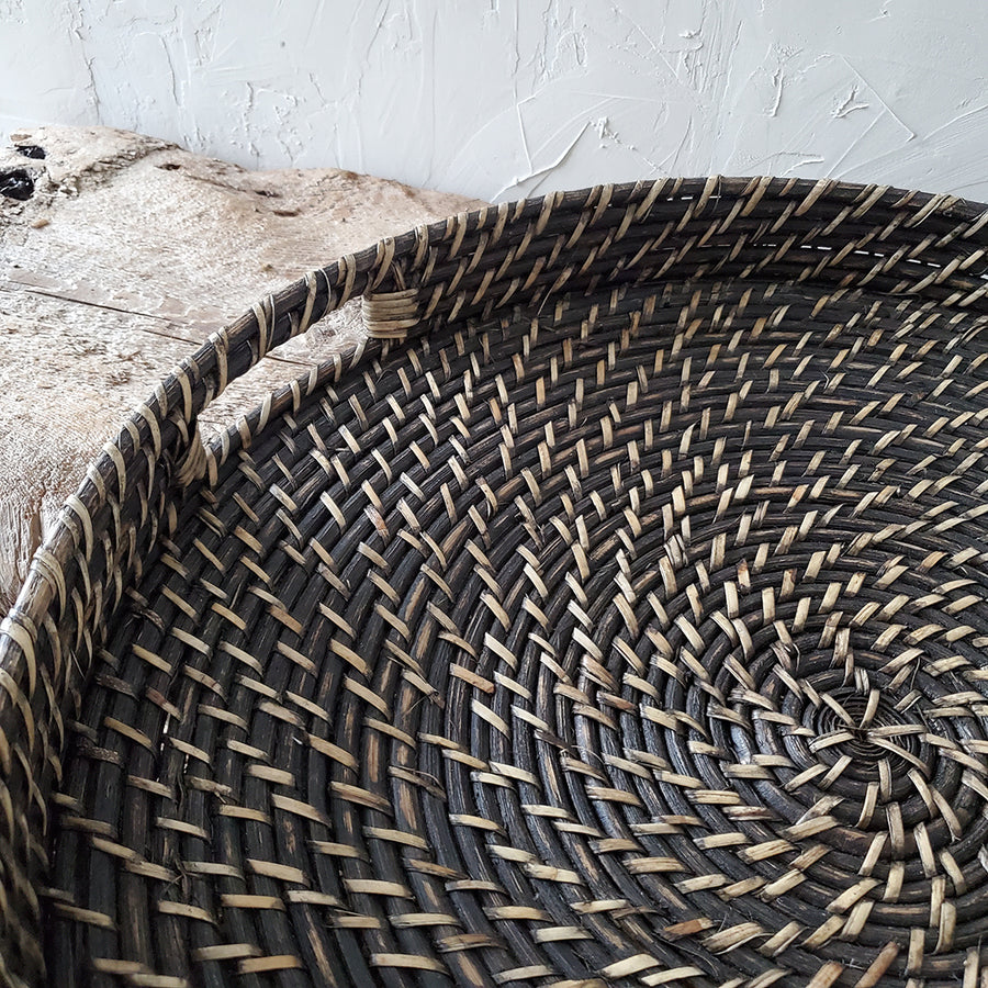 Large Wicker Tray