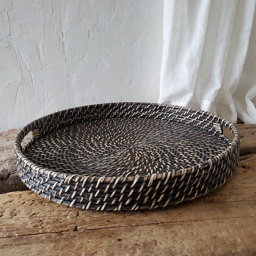 Large Wicker Tray