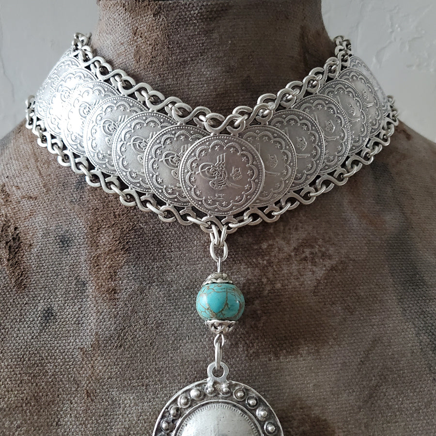 Silver Necklace No 25