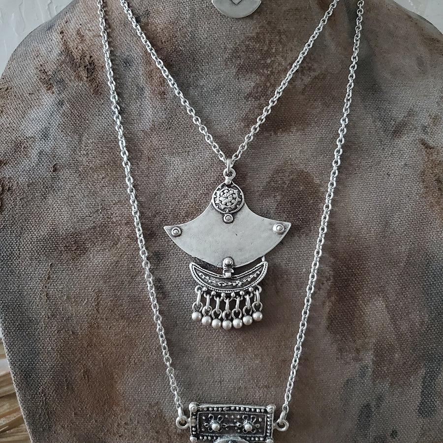 Silver Necklace No 32