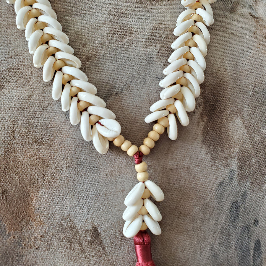 Seashell Tassel Necklace