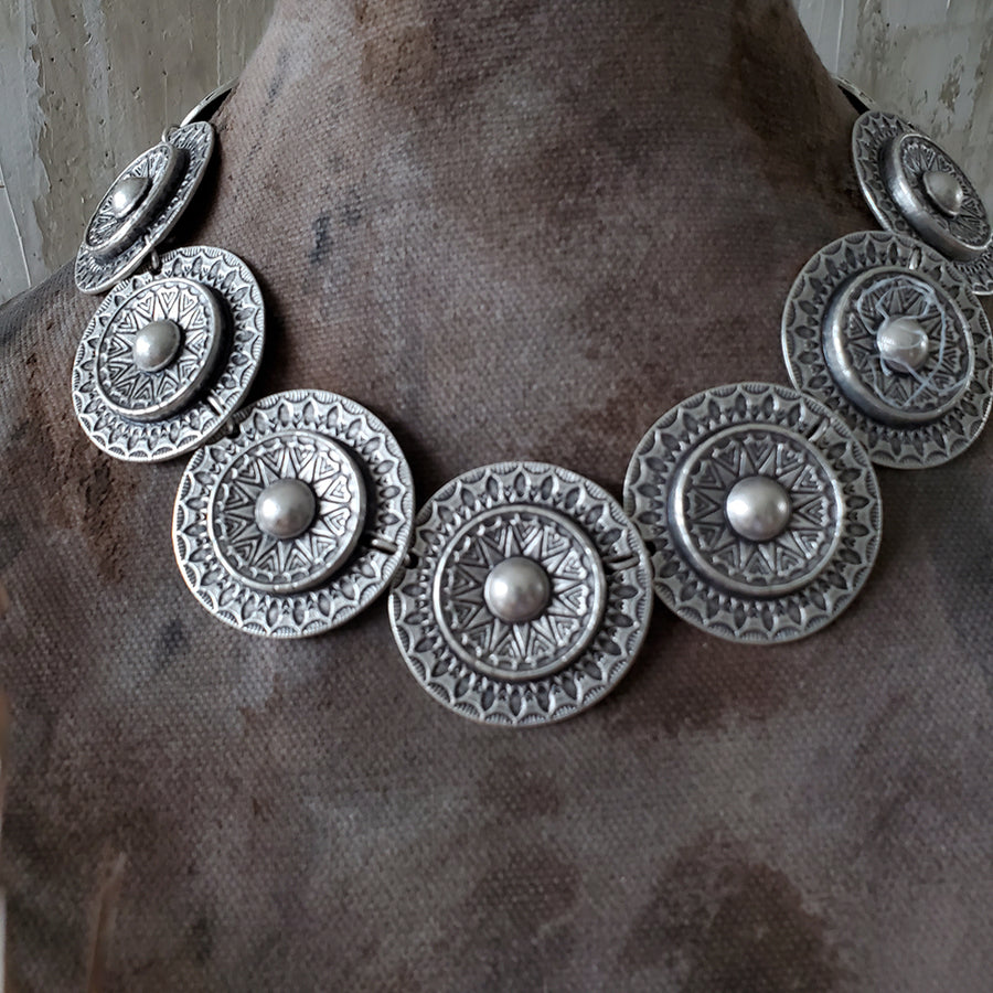 Silver Necklace No 35