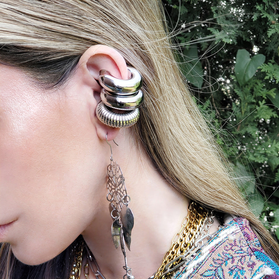 Oversized Chunky Ear Cuffs