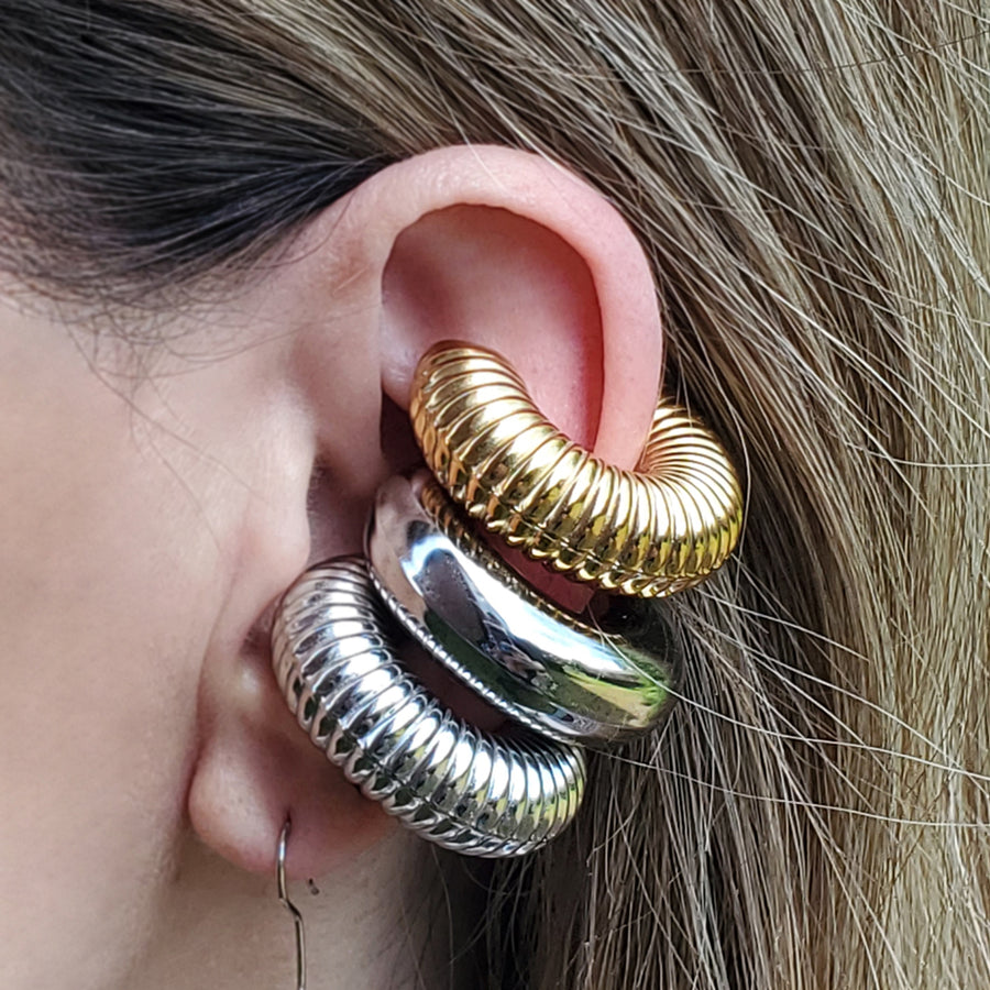 Oversized Chunky Ear Cuffs