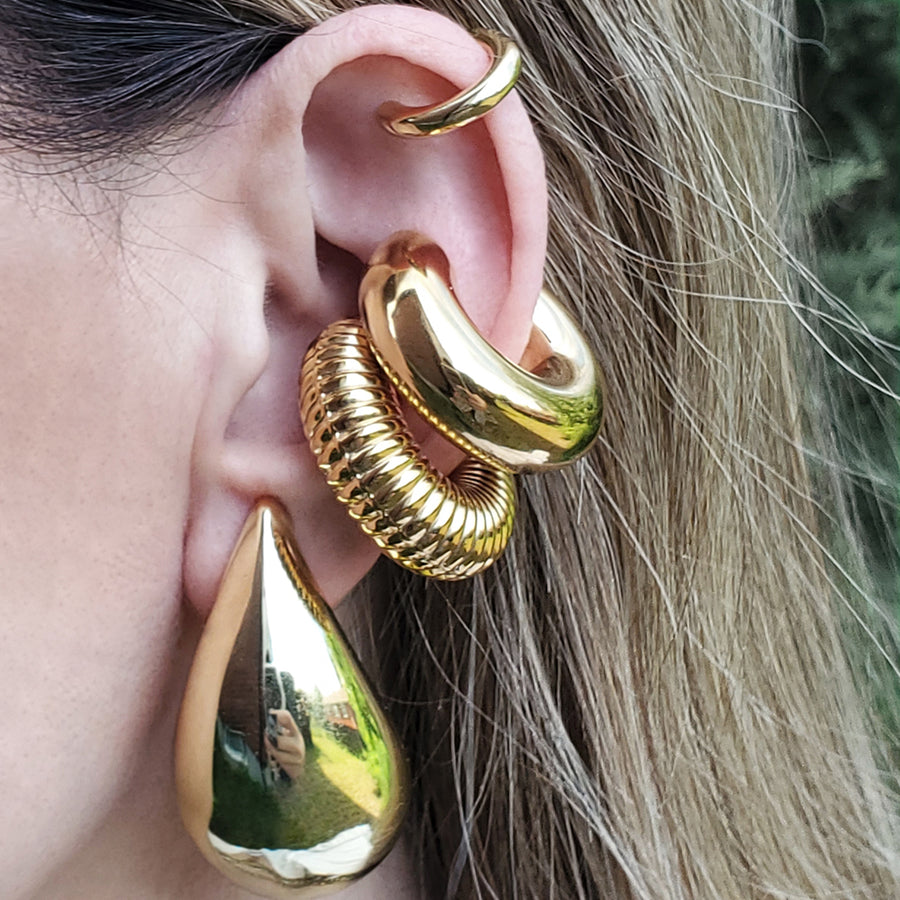 Oversized Chunky Ear Cuffs