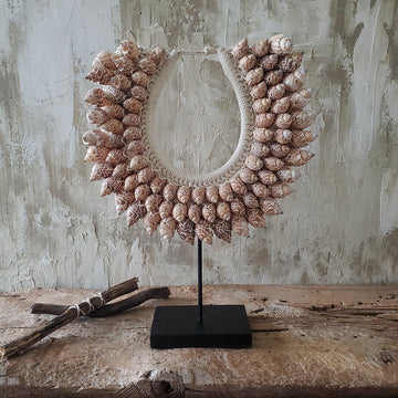 Shell Necklace on Stand No 4