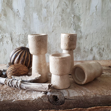 Stone Like Candle Holder