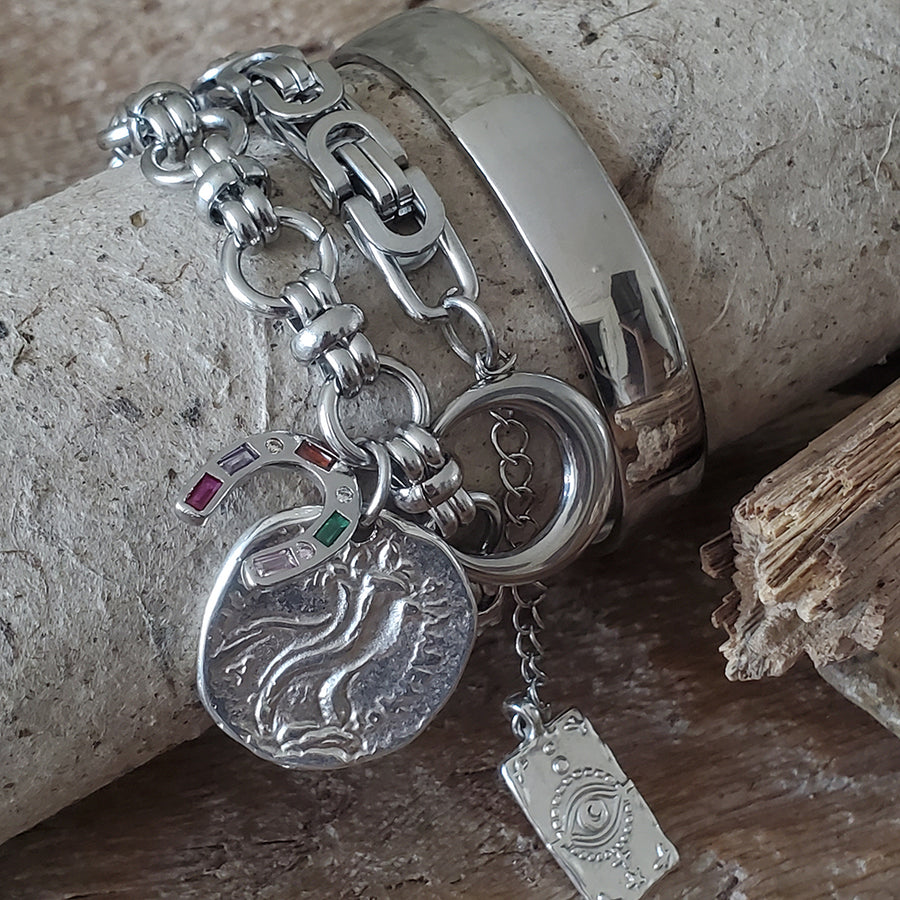 Horseshoe Charm Bracelet