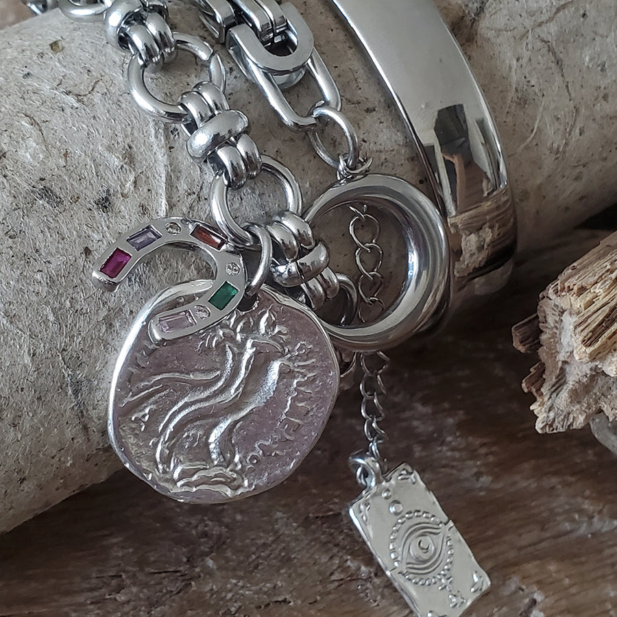 Horseshoe Charm Bracelet