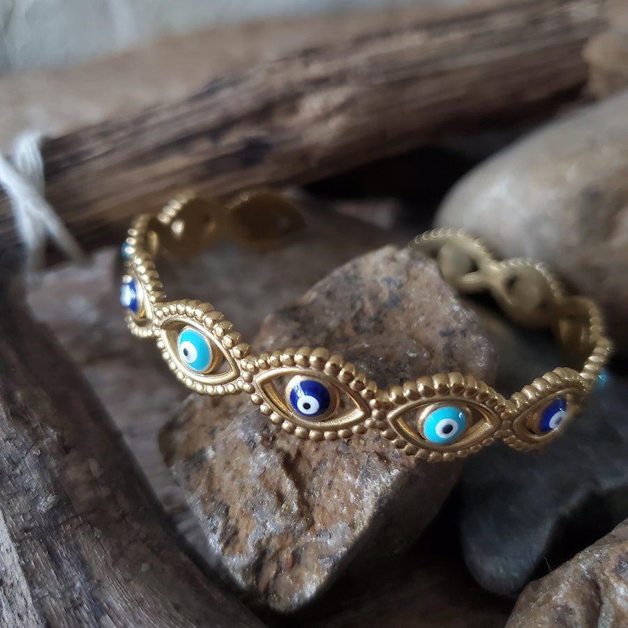 Evil Eye Cuff