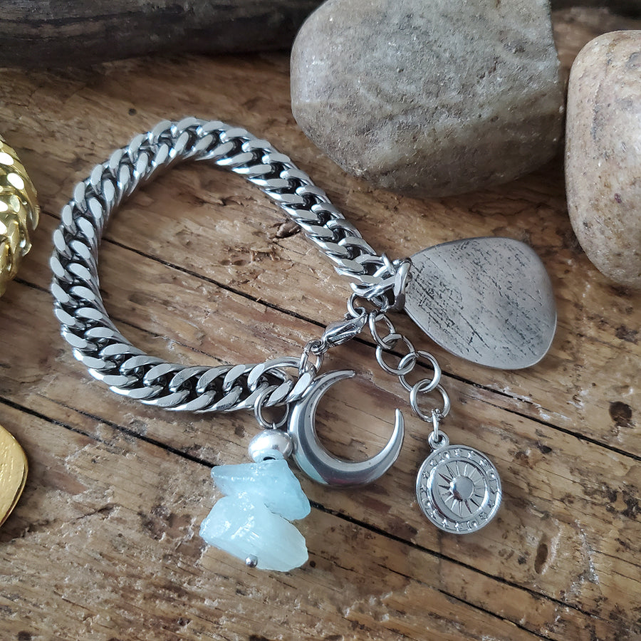 Tag Charm Bracelet