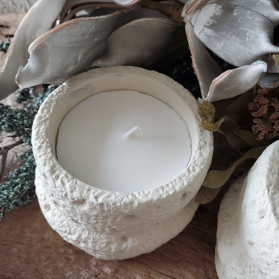 Stone like scented Candle