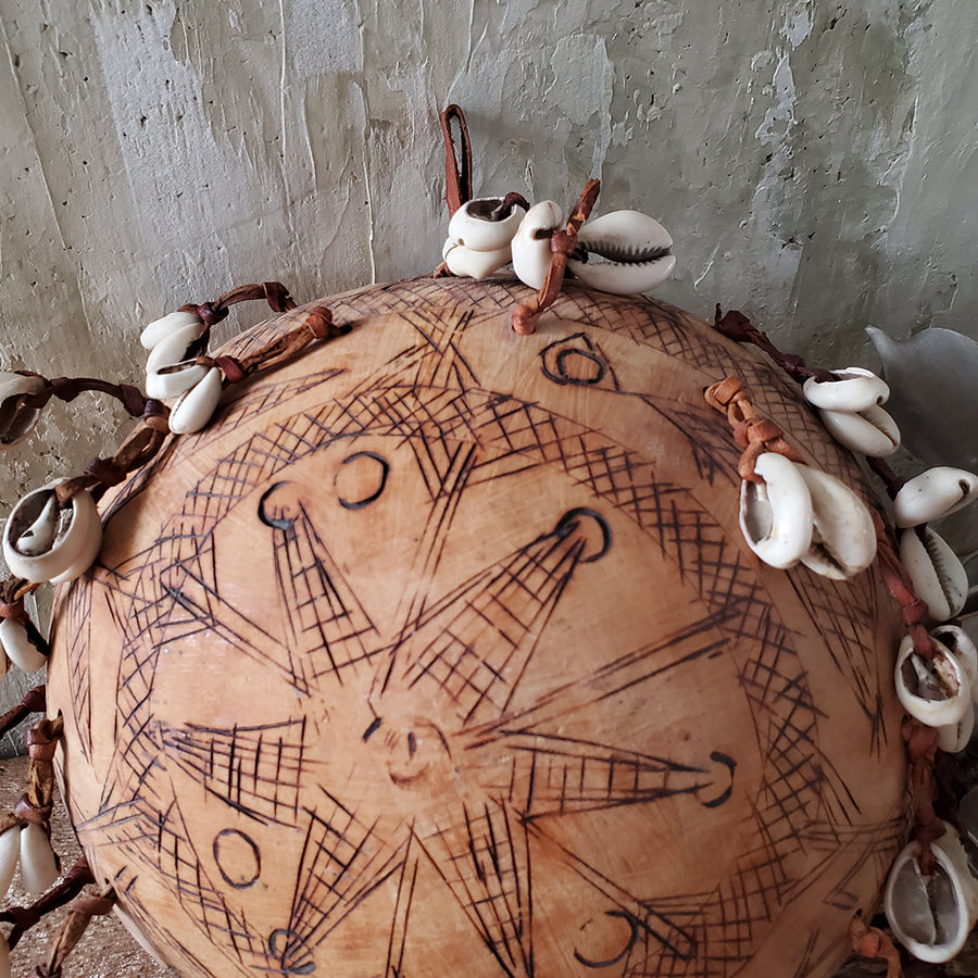 Coconut Shell Hanging Wall Art