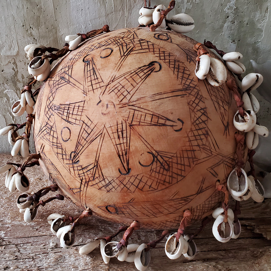 Coconut Shell Hanging Wall Art