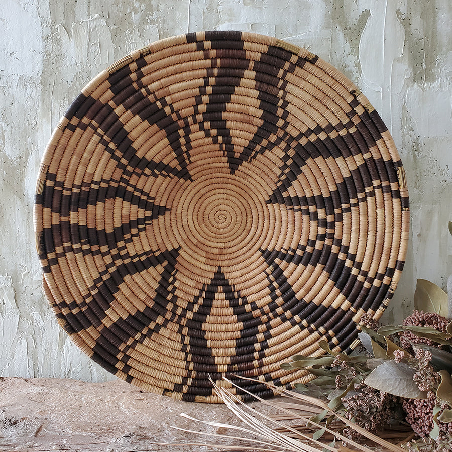 Boho Wicker Basket