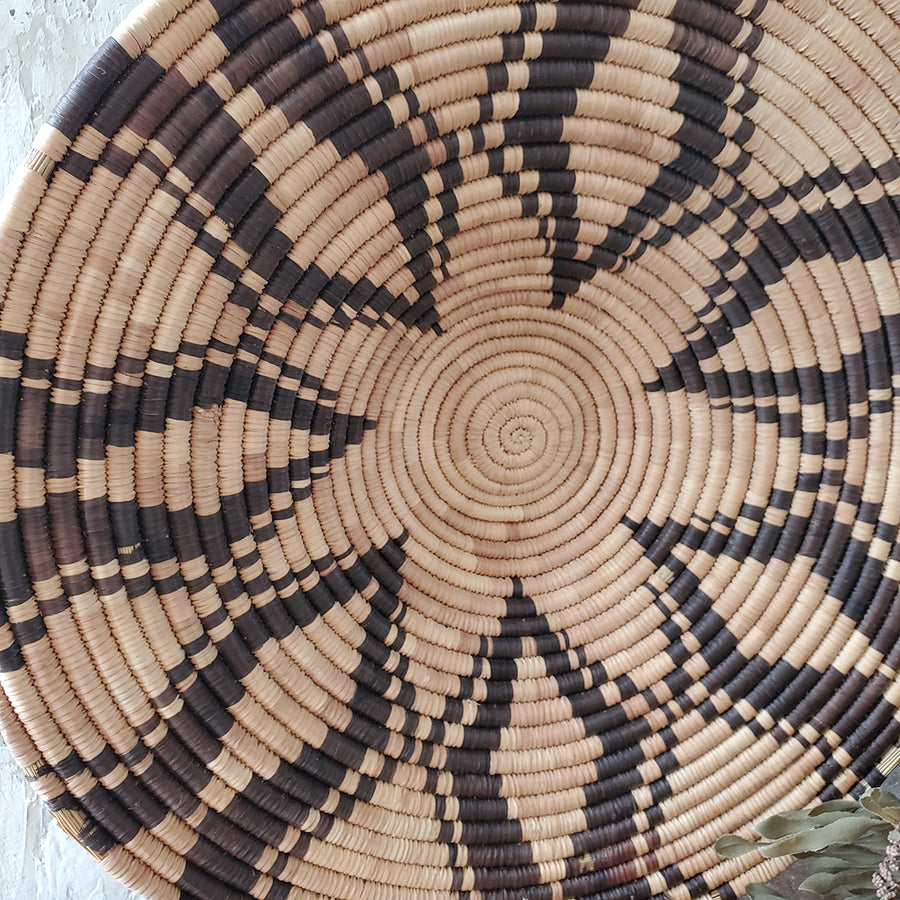 Boho Wicker Basket