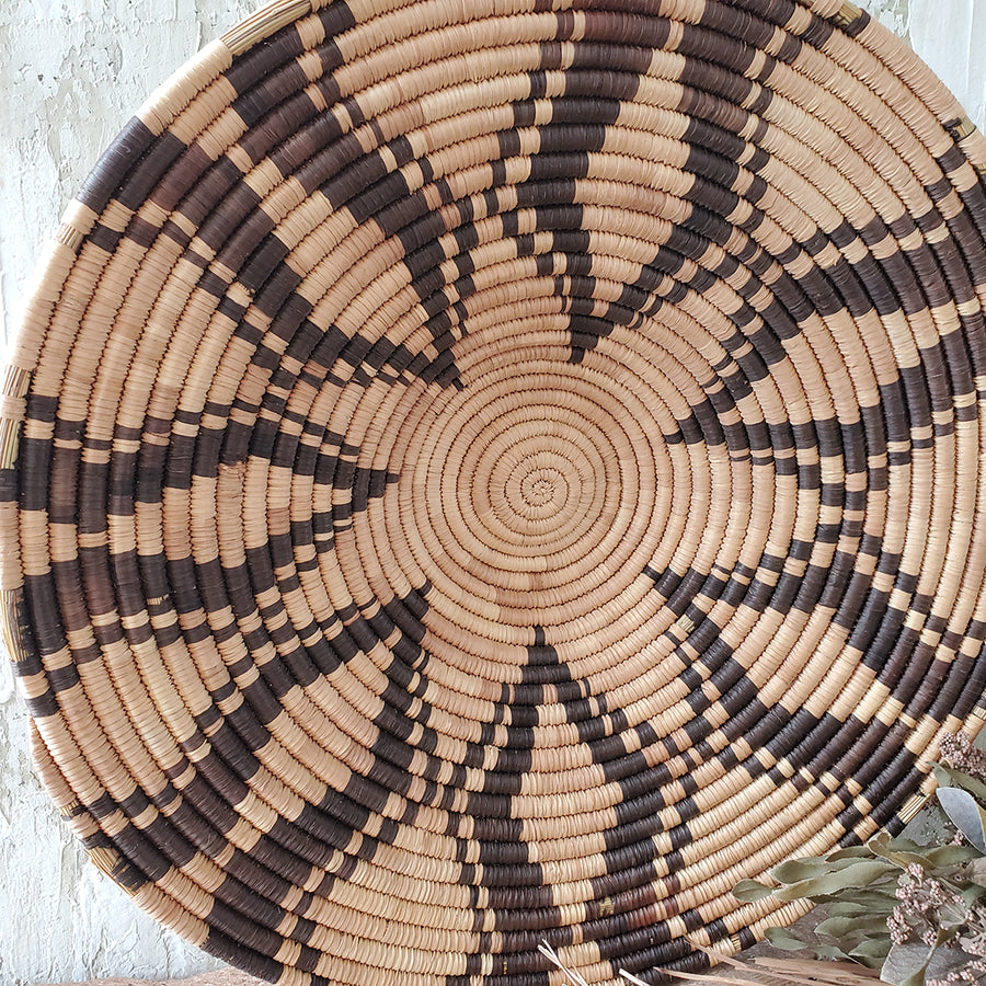 Boho Wicker Basket