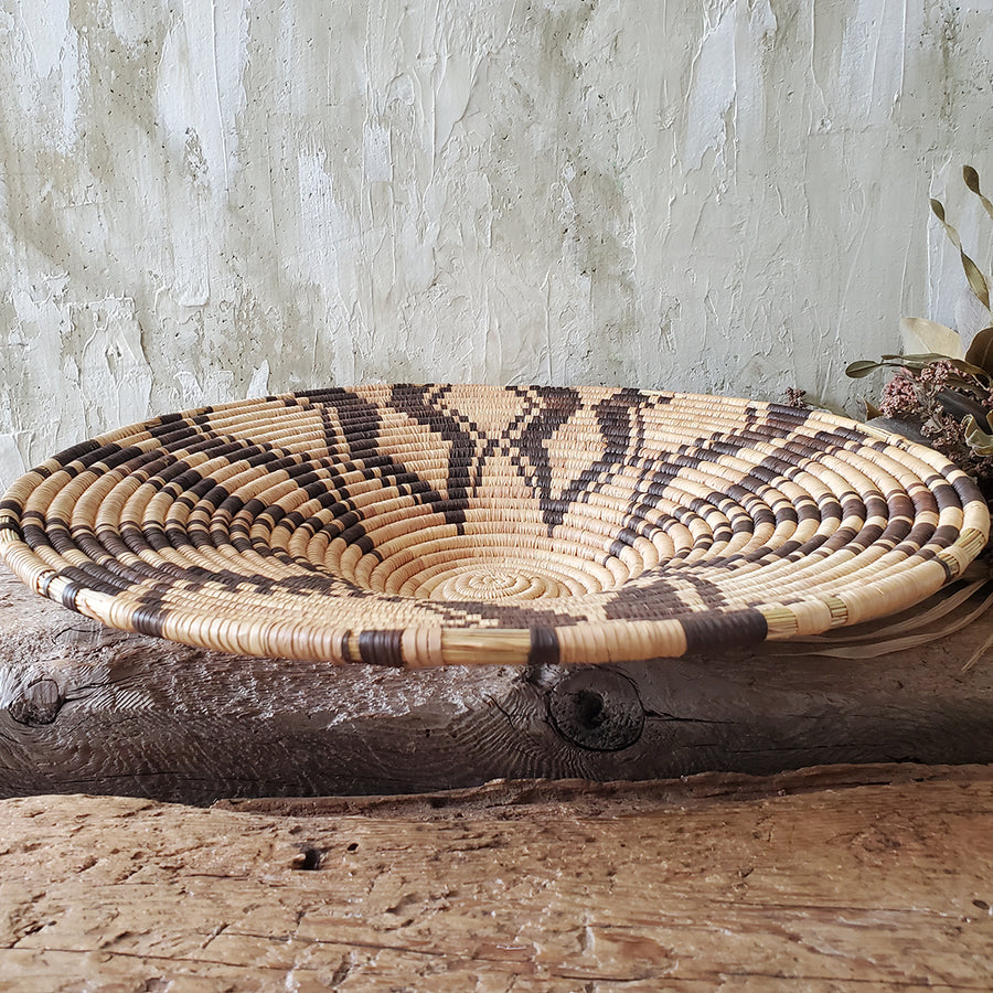 Boho Wicker Basket