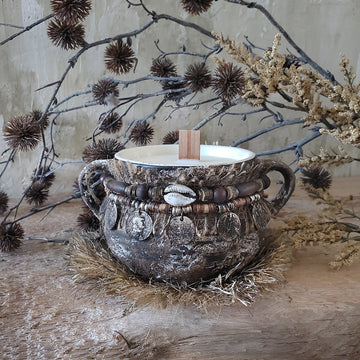 Distressed Candle