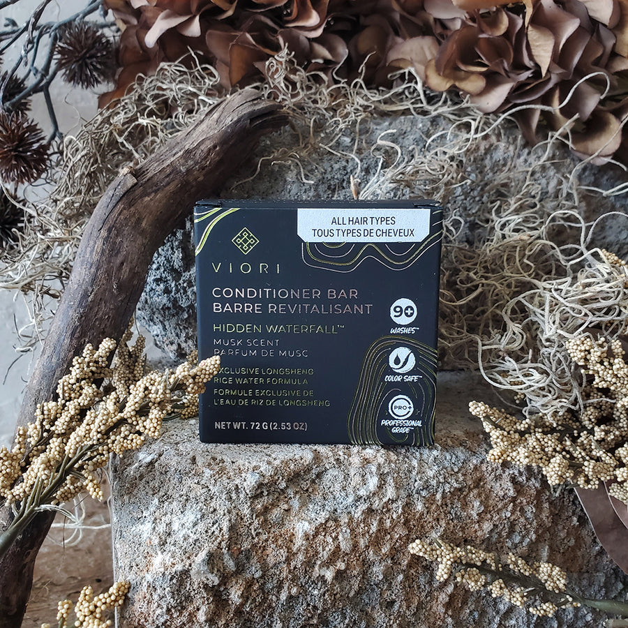 Hidden Waterfall™ Conditioner Bar for Growth | Sweet-Musk Scent - Viori