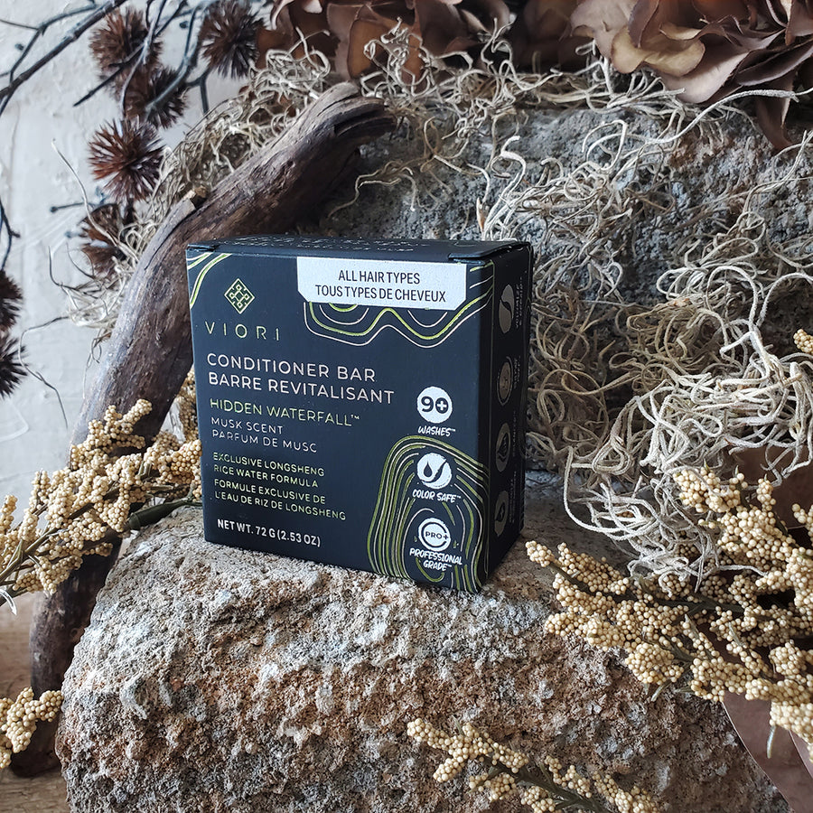 Hidden Waterfall™ Conditioner Bar for Growth | Sweet-Musk Scent - Viori