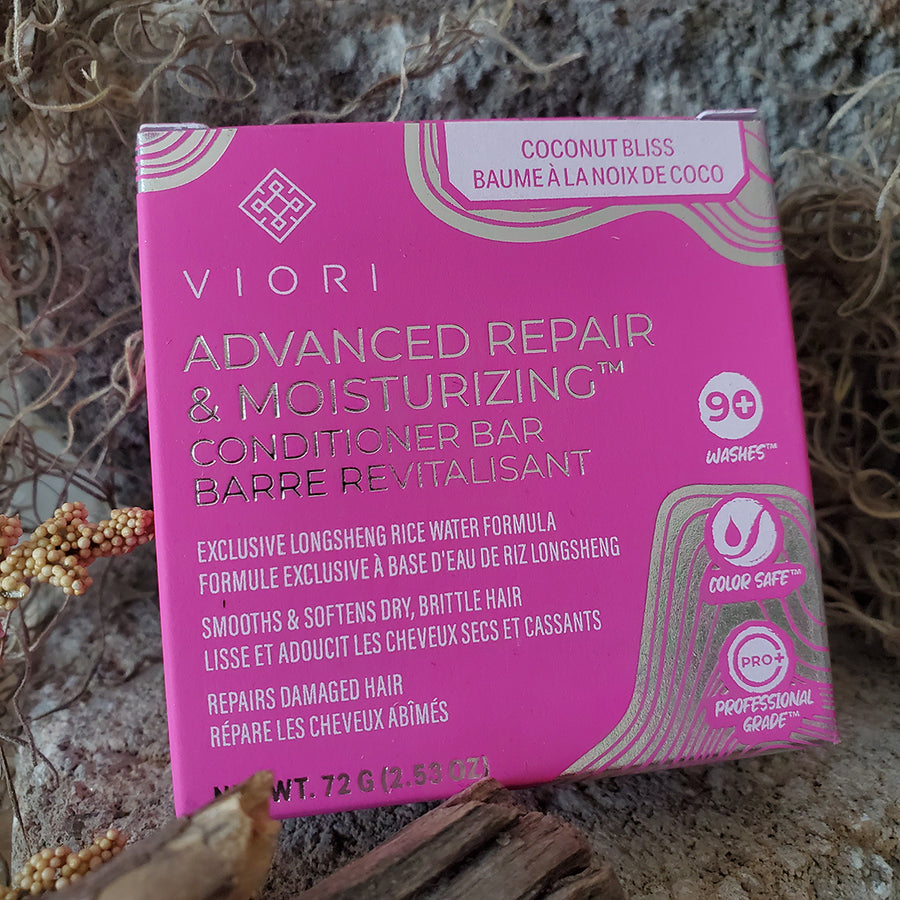 Advanced Moisturizing & Repair Conditioner Bar | Coconut Scent - Viori