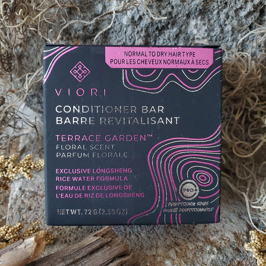 Terrace Garden™ Conditioner Bar for Dry Hair & Scalp | Floral Scent - Viori
