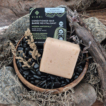 Hidden Waterfall™ Conditioner Bar for Growth | Sweet-Musk Scent - Viori