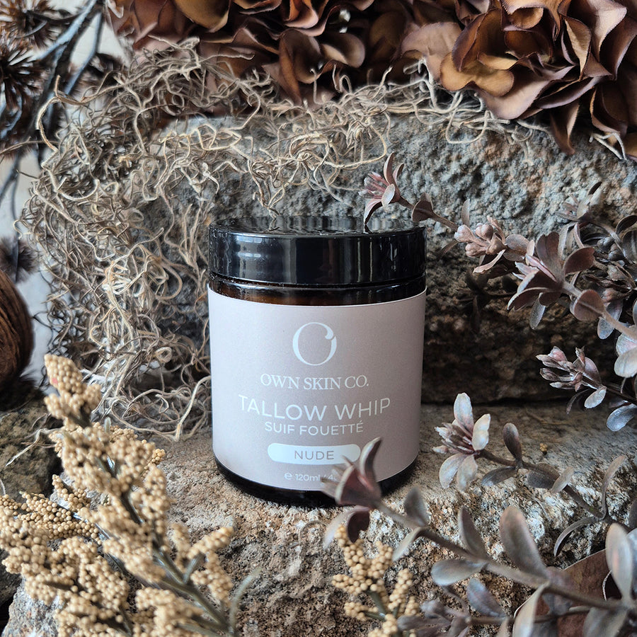 120ml Tallow Face + Body Whip - Own Skin Co.