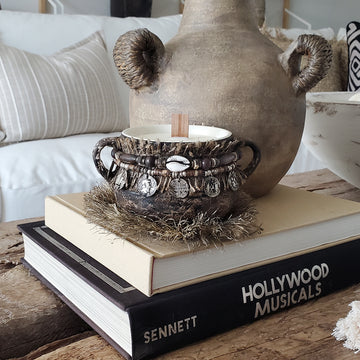 Distressed Candle