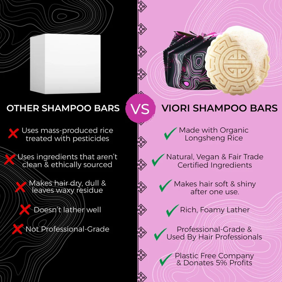 Terrace Garden™ Conditioner Bar for Dry Hair & Scalp | Floral Scent - Viori