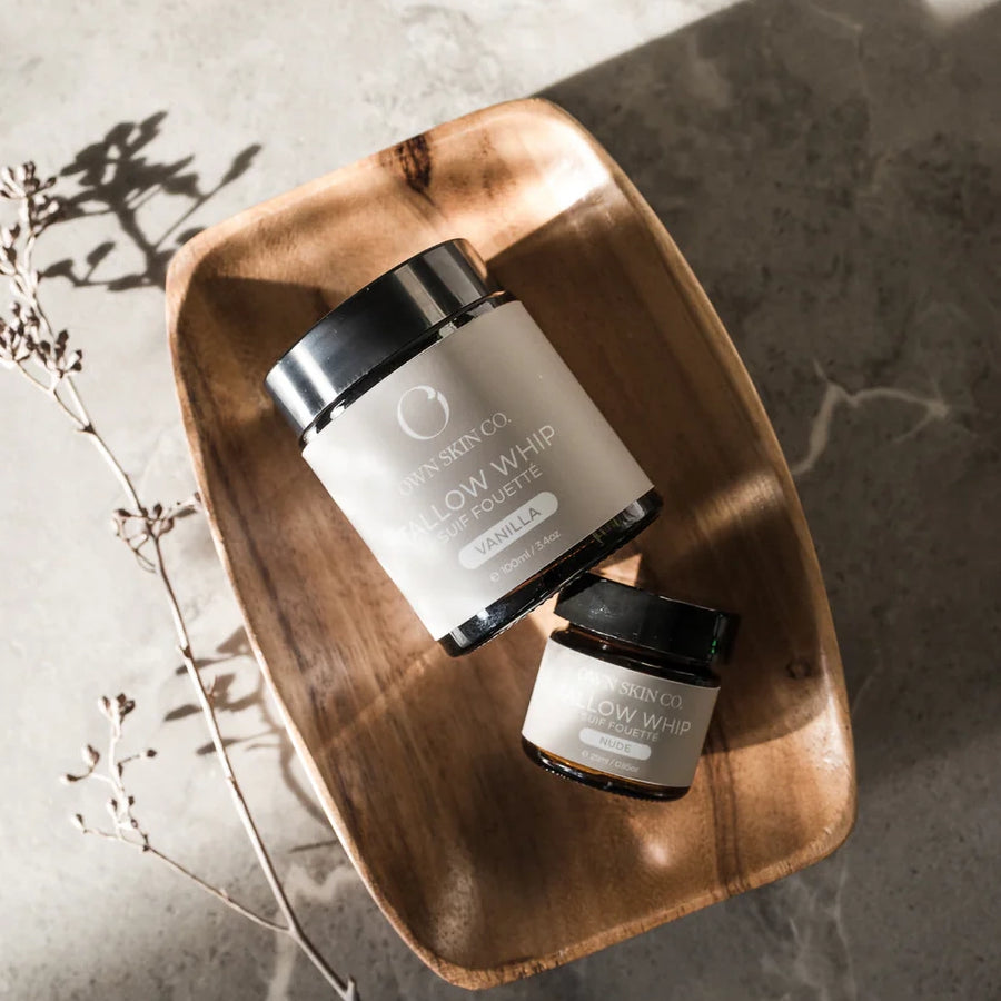 120ml Tallow Face + Body Whip - Own Skin Co.