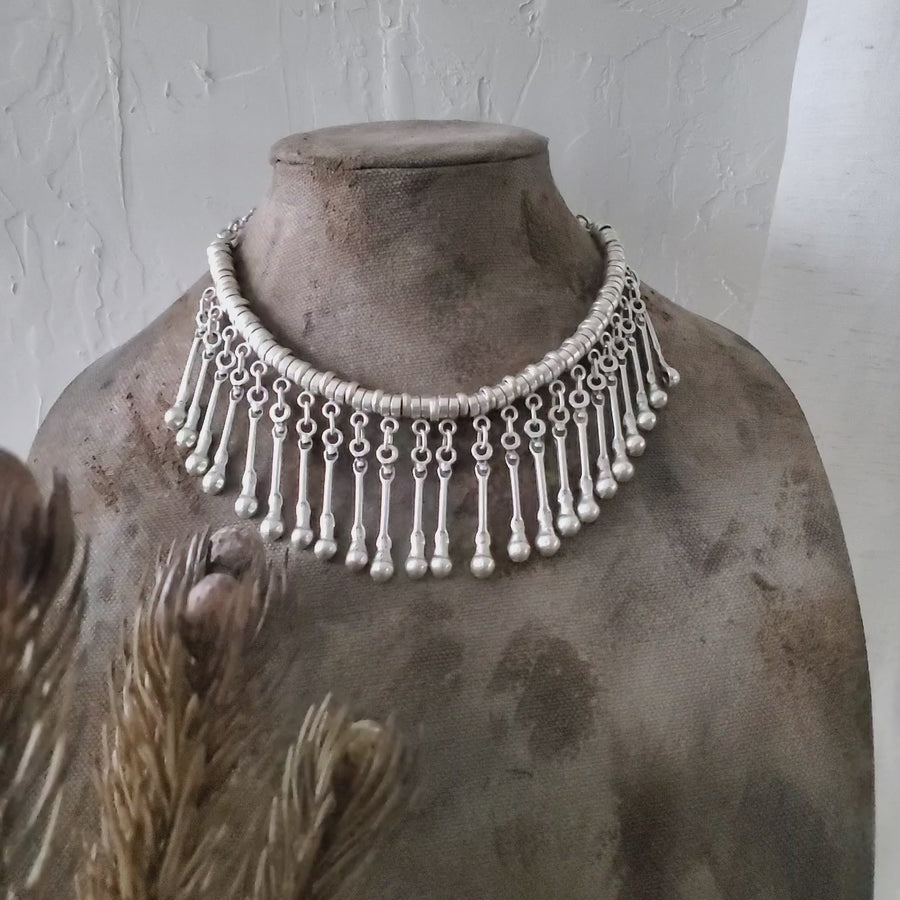 Silver Necklace No 33