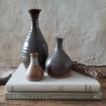 Vintage Trio Pottery Vases | 05