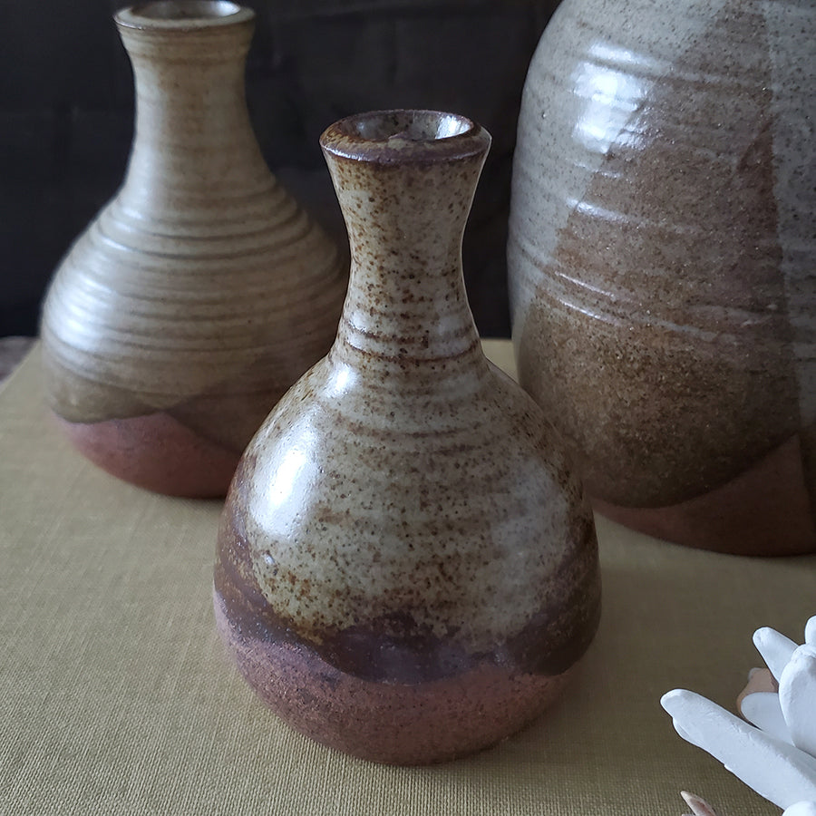 Vintage Trio Pottery Vases | 06